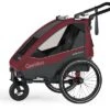 Qeridoo Sportrex 2 Fahrradanhänger Cayenne Red 2023 Limitiertes Design -Geschäft Für Babyprodukte 001 sportrex2 2023 cr main 2500px rgb