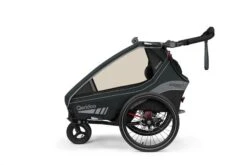 Qeridoo Kidgoo 1 Sport Fahrradanhänger Limited Edition Grey -Geschäft Für Babyprodukte 002 kidgoo1sport le grey buggy rgb