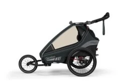 Qeridoo Kidgoo 1 Sport Fahrradanhänger Limited Edition Grey -Geschäft Für Babyprodukte 005 kidgoo1sport le grey jogger rgb