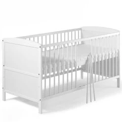 Schardt Conny Kinderbett Kiefer Weiß 70x140 Cm -Geschäft Für Babyprodukte 04 076 19 02 bett conny weiss ii gr