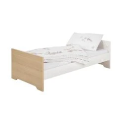 Schardt Slide Oak Kinderbett 70x140 Cm MDF Weiß/Holzdekor Vincenza Eiche -Geschäft Für Babyprodukte 04 220 26 02 slide oak juniorbett gr 2
