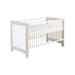 Schardt Nordic Halifax Kinderbett 70 X 140 Cm Halifax Eiche/Weiß -Geschäft Für Babyprodukte 04 790 82 02 nordic halifax kombi kinderbett 70x140 cm mit matratze gr