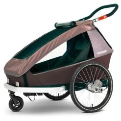 Croozer Kid Vaaya 1 Blossom Red 2in1 Fahrradanhänger & Buggy-Set -Geschäft Für Babyprodukte 121001122 croozer kid vayaa 1 blossom red buggy