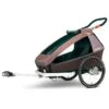 Croozer Kid Vaaya 1 Blossom Red 2in1 Fahrradanhänger & Buggy-Set -Geschäft Für Babyprodukte 121001122 croozer kid vayaa 1 blossom red deichsel