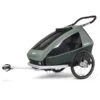 Croozer Kid Vaaya 2 Jungle Green 2in1 Fahrradanhänger & Buggy-Set -Geschäft Für Babyprodukte 121001420 croozer kid vaaya 2 jungle green 2020 web 1