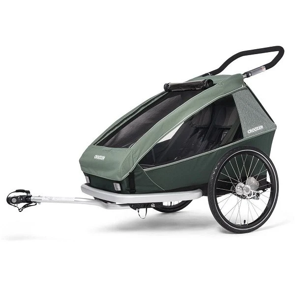 Croozer Kid Vaaya 2 Jungle Green 2in1 Fahrradanhänger & Buggy-Set 3 Croozer Kid Vaaya 2 Jungle Green 2in1 Fahrradanhänger & Buggy-Set