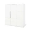 Pinolino Polar Kleiderschrank Groß 3 Türen MDF Weiß Edelmatt | Aktionspreis -Geschäft Für Babyprodukte 143421g neu gr 3