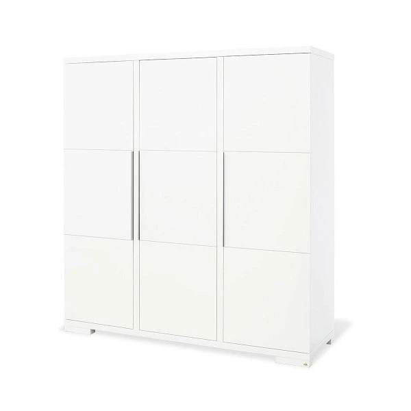 Pinolino Polar Kleiderschrank Groß 3 Türen MDF Weiß Edelmatt | Aktionspreis 3 Pinolino Polar Kleiderschrank Groß 3 Türen MDF Weiß Edelmatt | Aktionspreis