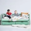 Hoppekids ECO Comfort Juniorbett Pale Green Kinderbett In 70 X 160 Cm -Geschäft Für Babyprodukte 30 000639 07m 36 1006 39 07m milieu 1 1