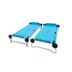 Kid-O-Bunk Campingbett Blau Mit Seitentaschen Etagenbett Von Disc-O-Bed -Geschäft Für Babyprodukte 30105bo kid o bunk blau 3