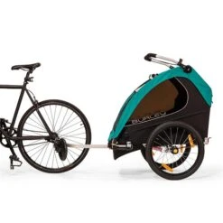 Burley Encore X Fahrradanhänger Türkis 2-Sitzer Mit Buggy-Funktion -Geschäft Für Babyprodukte 4 encore x bike webex scaled 1