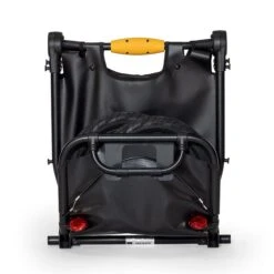 Burley Travoy Fahrradanhänger Und Einkaufstrolley Cool Grey Praktischer 2 In 1 Radanhänger -Geschäft Für Babyprodukte 4 travoy black fold3