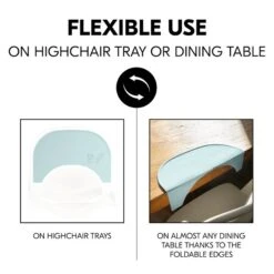 Hauck Highchair Tray Mat Silikon-Platzdeckchen Fox -Geschäft Für Babyprodukte 4007923551165.pt06.highchair tray mat mint