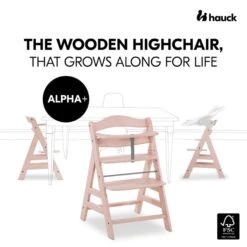 Hauck Alpha+B Hochstuhl -Geschäft Für Babyprodukte 4007923661314.pt01.alpha rose