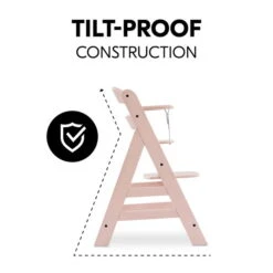 Hauck Alpha+B Hochstuhl -Geschäft Für Babyprodukte 4007923661314.pt05.alpha rose