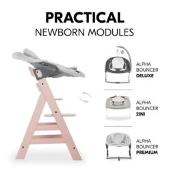 Hauck Alpha+B Hochstuhl -Geschäft Für Babyprodukte 4007923661314.pt08.alpha rose