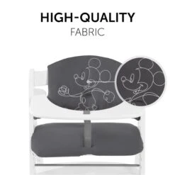 Hauck Highchair Pad Select Sitzkissen Mickey Mouse 17 Hauck Highchair Pad Select Sitzkissen Mickey Mouse -Geschäft Für Babyprodukte 4007923667750.pt03.highchair pad select mickey mouse anthracite
