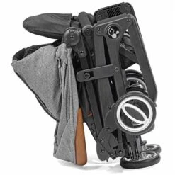 Gesslein Smiloo Cuby Jeansblau Meliert Gestell Schwarz, Ledergriff Cognac -Geschäft Für Babyprodukte 431 110 545000 zusammengelegt 3