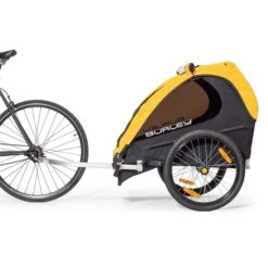 Burley Bee Fahrradanhänger Gelb 2-Sitzer -Geschäft Für Babyprodukte 5 2019 bee attached to bike
