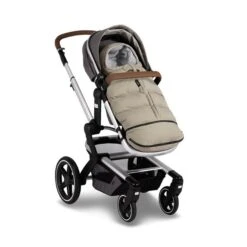 Joolz Thermo Fußsack Taupe Mit Nachhaltiger Sorona®-Füllung -Geschäft Für Babyprodukte 560062 joolz pufferfootmuff taupe 03