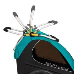 Burley Encore X Fahrradanhänger Türkis 2-Sitzer Mit Buggy-Funktion -Geschäft Für Babyprodukte 7 encore x handlebar webex
