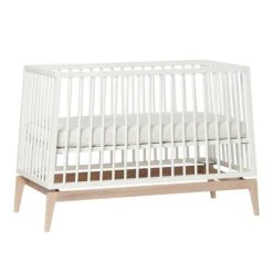Leander Luna Babybett 60x120 Cm Weiß/Eiche 6 Leander Luna Babybett 60x120 Cm Weiß/Eiche -Geschäft Für Babyprodukte 720120 03 leander luna babycot 120x60cm white oak 6 1