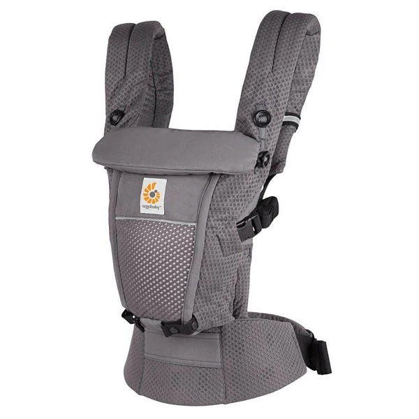 Ergobaby Adapt SoftFlex Mesh Graphite Grey Babytrage 3 Ergobaby Adapt SoftFlex Mesh Graphite Grey Babytrage