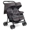 Joie Aire Twin Zwillingsbuggy Dark Pewter Inkl. Regenverdeck -Geschäft Für Babyprodukte airetwin dark pewter angle 1
