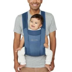 Ergobaby Embrace Soft Air Mesh Blue Babytrage Für Neugeborene -Geschäft Für Babyprodukte baby carrier embrace soft air mesh blue 4