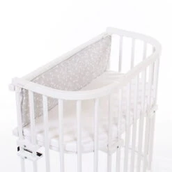 Babybay Boxspring Beistellbett Weiß Lackiert Stillbett - Zum Aktionspreis -Geschäft Für Babyprodukte babybay gitterschutz stimmungsbild 001 17