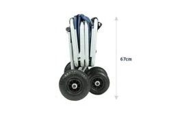 Beachtrekker LiFe Bollerwagen Braun Stabil Und Leicht Inkl. Feststellbremse -Geschäft Für Babyprodukte beachtrekker life info abmessungen eingeklappt 2