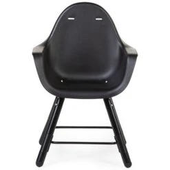 Childhome Evolu 2 Hochstuhl 2 In 1 Schwarz Inkl. 5-Punkt-Gurt Und Sicherheitsbügel -Geschäft Für Babyprodukte chevochbl 17619 1