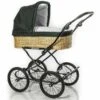 HESBA ClassicKorb Kinderwagen Außen 685 Innen 180 Black Edition - Räder Schwarz 30 Cm, Ledergriff Dunkelgrün 1 HESBA ClassicKorb Kinderwagen Außen 685 Innen 180 Black Edition - Räder Schwarz 30 Cm, Ledergriff Dunkelgrün -Geschäft Für Babyprodukte classickorb 300sl fb685 180 black edition lg darkgreen
