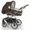 HESBA Condor Coupe Kinderwagen Außen 888 Innen 700 Teilleder Schwenkbare Vorderräder, Ledergriff Dunkelbraun -Geschäft Für Babyprodukte condor coupe 2 25swsl fb888 700 lg darkbrown