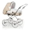 HESBA Condor Coupe Kinderwagen Außen 261 Innen 180 Teilleder - Räder Weiß 30 Cm, Griff Weiß -Geschäft Für Babyprodukte condor coupe 300eva fb261 180 lg weiss