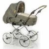 HESBA Condor Coupe Kinderwagen Außen 728 Innen 230 Teilleder Räder Weiß 30 Cm, Ledergriff Greige -Geschäft Für Babyprodukte condor coupe 300eva fb728 230 lg greige