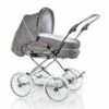 HESBA Condor Coupe Kinderwagen Außen 767 Innen 109 Räder Weiß 30 Cm, Ledergriff Grau -Geschäft Für Babyprodukte condor coupe 300eva fb767 109 lg grau