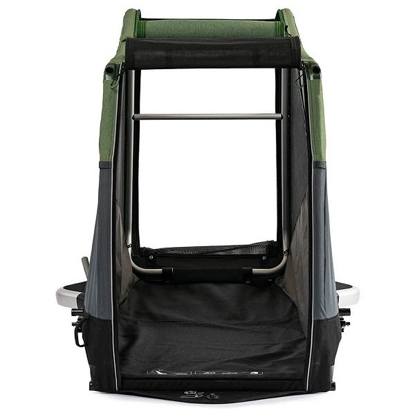 Croozer Dog Bruuno Pine Green Fahrradanhänger Für Extra Große Hunde Geeignet 4 Croozer Dog Bruuno Pine Green Fahrradanhänger Für Extra Große Hunde Geeignet – Bild 2