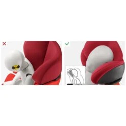 CYBEX Solution M-Fix Kindersitz Rumba Red Gruppe 2/3 -Geschäft Für Babyprodukte cyb 18 deta eu recliningheadrest solutionmfix 0001 screen hd gr 1