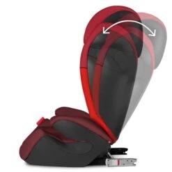 CYBEX Solution M-Fix Kindersitz Rumba Red Gruppe 2/3 -Geschäft Für Babyprodukte cyb 18 y090 eu rure solutionmfix recliningbackrest 0001 screen hd 1