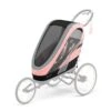 CYBEX ZENO Sitzpaket Silver Pink Einsitzer-Kabine -Geschäft Für Babyprodukte cyb 21 zeno eu y045 sipi blpi greyedout screen hd