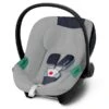 CYBEX Aton S Line Sommerbezug Grey -Geschäft Für Babyprodukte cyb 22 eu y045 atons2 summercover ocbl grey