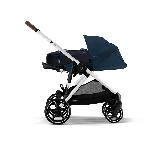 CYBEX Gazelle S Kinderwagen Ocean Blue + Cloud T I-Size + Zubehör Bundle – Bild 6