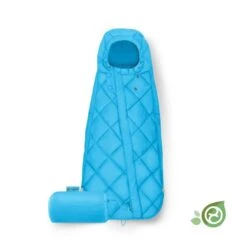 Cybex Snogga Mini 2 Beach Blue Fußsack -Geschäft Für Babyprodukte cyb 22 int combi snoggamini2 carrybag bebl conscious print medium