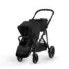 CYBEX Gazelle S Sportwagen Moon Black Gestell In Black | Der City-Shopper -Geschäft Für Babyprodukte cyb 22 int y045 gazelles shopper blk moob