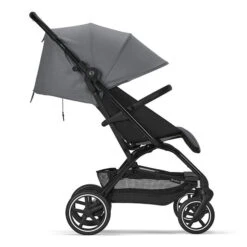 CYBEX Eezy S+2 Buggy Lava Grey Gestell In Black | Mit All-Terrain Rädern -Geschäft Für Babyprodukte cyb 22 int y270 eezys 2 blk lagr