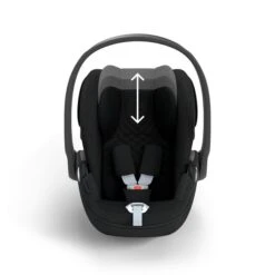 CYBEX Cloud T I-Size Plus Sepia Black Babyschale -Geschäft Für Babyprodukte cyb 23 eu y000 cloudt sebl plus headrest print medium
