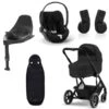 CYBEX Balios S LUX Kinderwagen + Cloud T I-Size Bundle Moon Black -Geschäft Für Babyprodukte cybex balios s lux bundle 1002450894