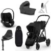 CYBEX Gazelle S Kinderwagen Moon Black + Cloud T I-Size + Zubehör Bundle -Geschäft Für Babyprodukte cybex gazelle bundle 1002450889
