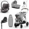 CYBEX Gazelle S Kinderwagen Lava Grey + Cloud T I-Size + Zubehör Bundle -Geschäft Für Babyprodukte cybex gazelle bundle 1002450891